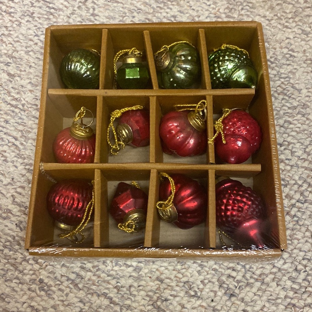 Creative CoOp Mercury Glass Ornament